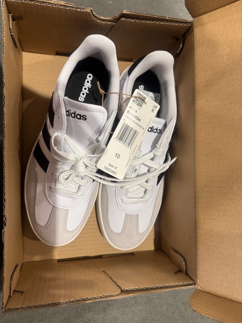 adidas White and Black woman  Sneakers